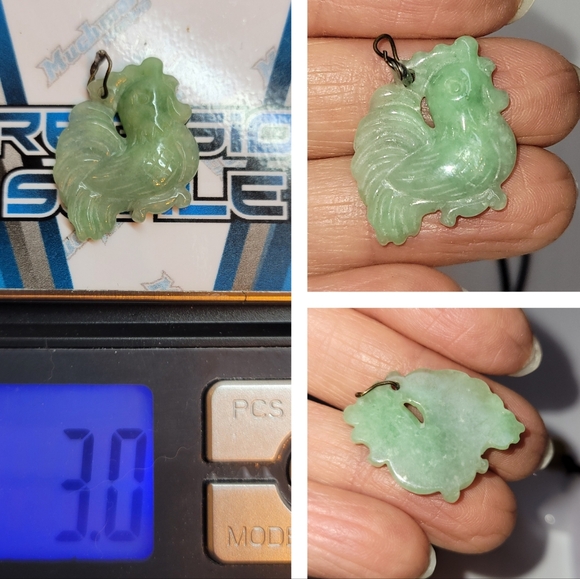 Lot of jade pendants charms coin bundle - Picture 6 of 10